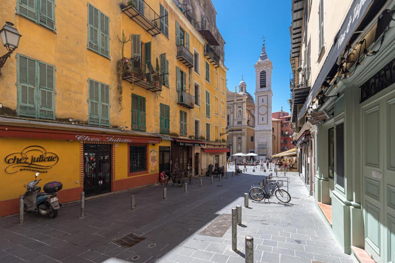 8 Condamine - Stylish In Old Town - 2 Pieces - 300M De La Mer Nice Luaran gambar