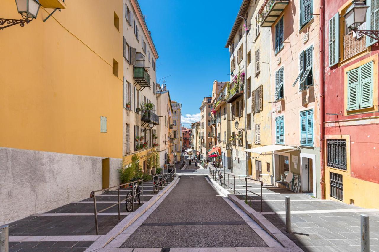 8 Condamine - Stylish In Old Town - 2 Pieces - 300M De La Mer Nice Luaran gambar